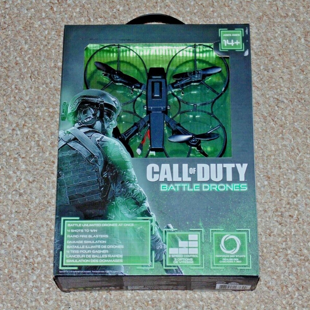 2016 DGL Toys Call of Duty Battle Drones RC Rechargeable Quadcopter Brand New